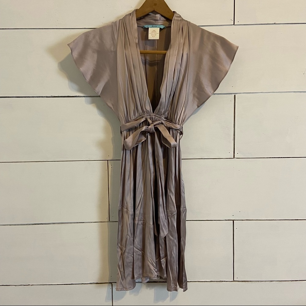 Marciano Open Front Silk Dress. Size XSmall. - Picture 1 of 4